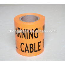 2017 hot sale pe underground electrical cable warning tape